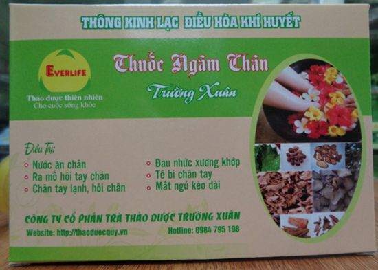 Thuốc Ngâm Chân Trường Xuân